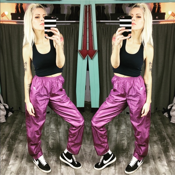 men's nike nylon wind pants